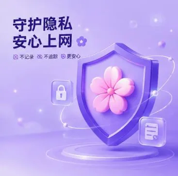 花云 FlowerCloud 品牌宣传图：隐私保护主题